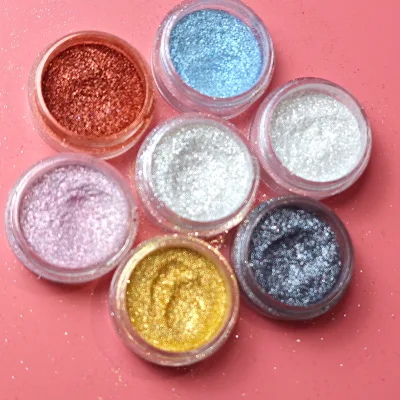 Skin Safe Non-Toxic Eco-Friendly Fine Shimmer Glitter Loose Powder Waterproof Long Lasting Nail Decoration Makeup