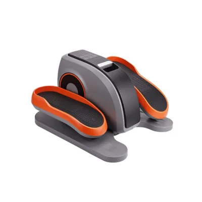 Electric Elliptical Stepper Home Exercise Machine Upper Lower Body Trainer Compact Indoor Fitness Equipment for Home Gym