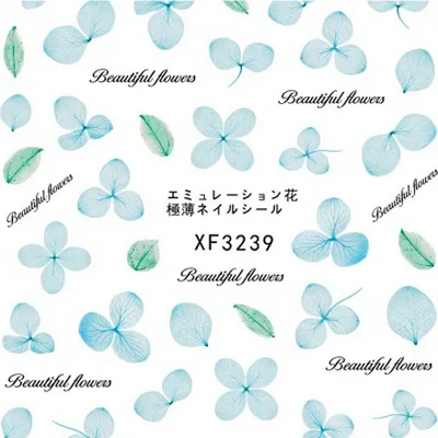 Most Popular Beautiful Nail Water Decals  for Nails in Factory Price