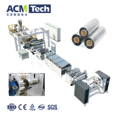 ACMTech High Automation HDPE/LDPE PET Sheet Extrusion & Thermoforming Machine for Pelletizing Plates Production CE ISO Certified