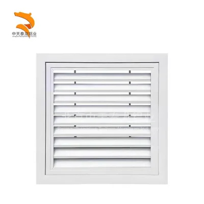 Adjustable Plastic Return Air Grille Horizontal Blades Vent Cover for HVAC Air Conditioning Systems Durable Easy Installation