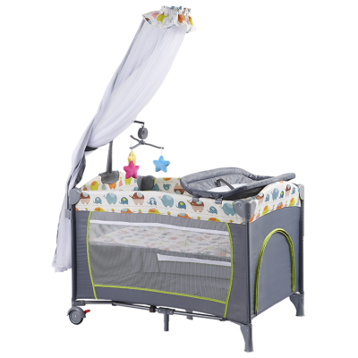 Pink Portable Parking Park Nursery Next to Me Cribs Newborn Crib Cots Baby Bed Playpen for Baby
