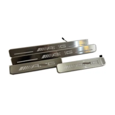 Illuminated Door Sill Panels for Mercedes Benz G Class W464 G Wagon G63 AMG Style Illuminated Step Bar Fit