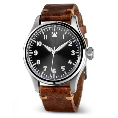 Super Luminous Luxury ETA 7750 Men's Stainless Steel Automatic Pilot Watch