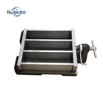 Steel Cement Mortar Prism Mould for Flexure and Compression Test, Laboratory Concrete Test Mold