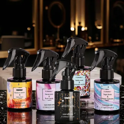 FORMBO Women's Floral Long-Lasting Light Fragrance Perfume Set Including Hair Refresher Spray for Home Use