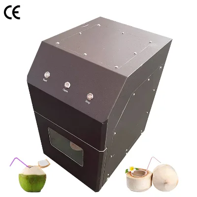 Green Coconut Top Cutting Machine Fresh Coconut Opening Opener Machine