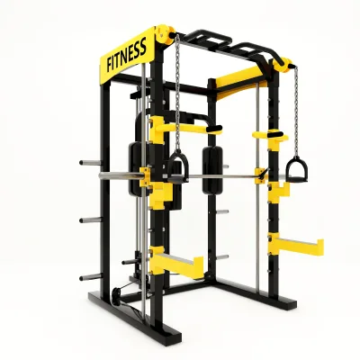 Adjustable Frame Rack Gym Equipment Standing Fitness Strength Squat Cage Professional Gym Equipment for Home and Commercial Use