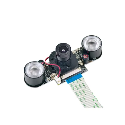 Raspberry Pi 4 Night Vision Fisheye Camera 5MP OV5647 70/95/160 Degree Focal Adjustable Camera for Raspberry Pi 3 Model B Plus