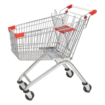 4 Wheels Shopping Trolley Supermarket Shopping Cart