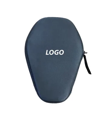 Custom Outdoor Sports EVA Waterproof Lightweight Durable Zipper Ping Pong Paddle Carry Case