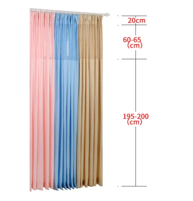 Disposable Non Woven Fabric Anti-Bacterial Fireproof Hospital Ward Bed Cubicle Curtain