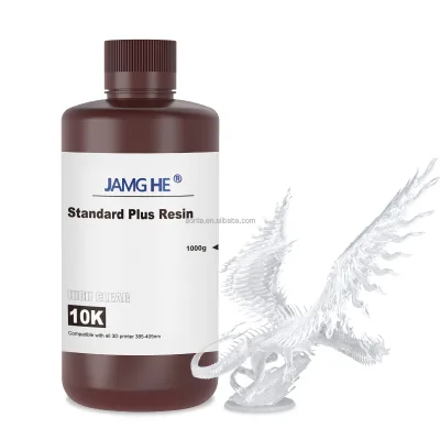 3D Printer Resin Standard Plus Resin with High Hardness Super Low Odor for 8k 4k 6k 2k 3d Printer