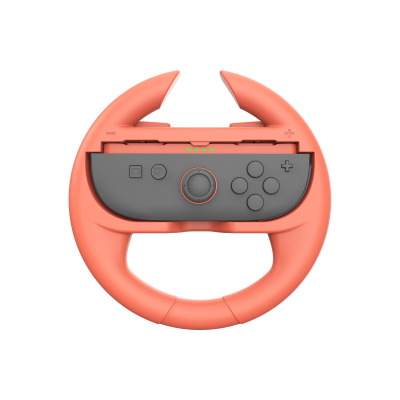 Aomiou Racing Steering Wheel for Nintendo Switch 2 JoyCon 2025 Controller Accessory Grip Handle Kit Attachment Game Console