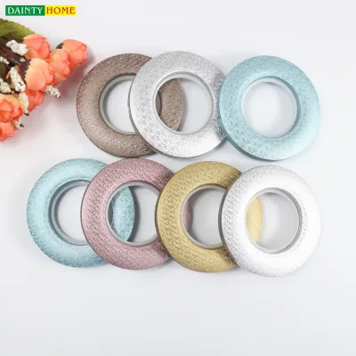 Best-selling Best Price Superior Quality Wholesale Decorative Roman Curtain Fashion Plastic Curtain Eyelet Ring