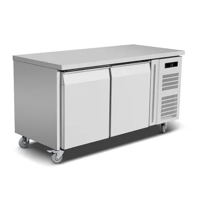 New Stainless Steel Electric Countertop Kitchen Machine Pull-Out Cooling Unit 2-Year Warranty for Ingredient Prep Refrigeration