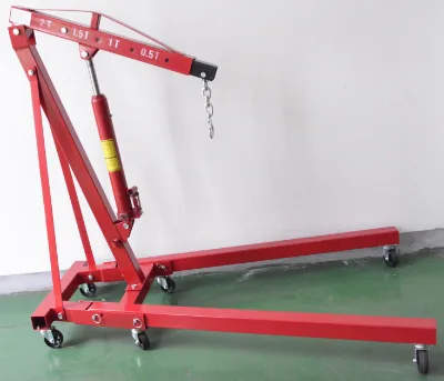 High Quality Folding Hydraulic Workshop Engine Crane