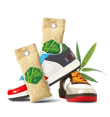 Bamboo Charcoal Odor Eliminator Bag for Shoes Bags Moisture Absorber Deodorizer Long Lasting Reusable