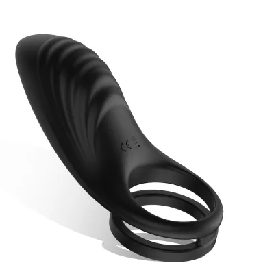 Silicone Reusable Cock Ring Penis Ring to Delay Ejaculation and Stimulate Clit Sex Product