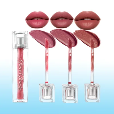 Private Label Multi Color Long Lasting Vanilla Scenteed Pink Lipgloss Lip Plumper Stick Transparent Lip Glaze Oil Lip Gloss