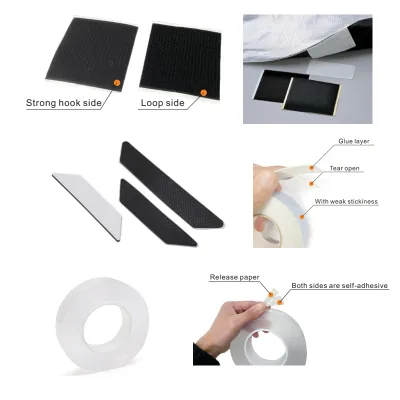 OEM ODM 1mm 1.2mm 1.6mm 2.5mm 3.3mm Carpet Floor Mat Self-adhesive Slight Viscosity Black Transparent Carpet Rug Gripper