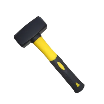 Best Selling 45# Carbon Steel PP+TPR Handle Stoning Hammer