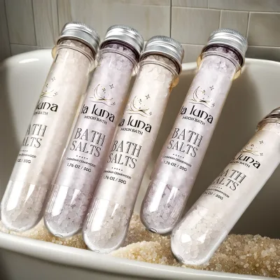 Private Label Bath Salt Crystal Natural No Irritation Relax Herbal Bath Salt for Body and Face
