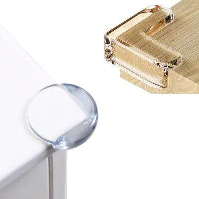 Food Grade Clear Baby Table Corner Protector Ball Shape Baby Proofing Corner Guards Proofing Corner Protector for Baby Care