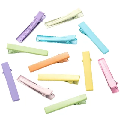 Quality Certifications Rich Assorted Colors Small Hair Clip Fluffy Positioning Clip Girls Hairpin