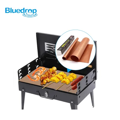 Easy Clean Portable Bbq Non Stick Grill PTFE Barbecue Mat