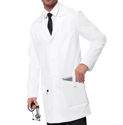 High Quality Manufacture OEM White Women Chemical Resistant White Lab Coats