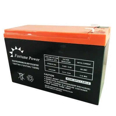 12V 7Ah Sealed Deep Cycle Lead Acid Battery for Golf Carts Electric Wheelchairs & Consumer Electronics-Rechargeable
