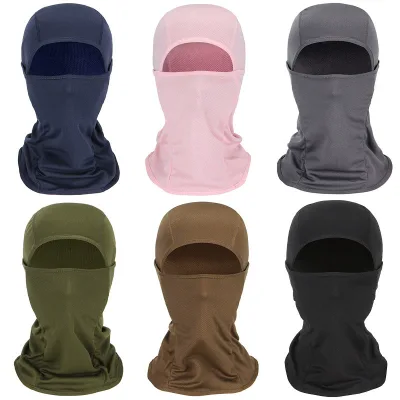 Unisex Custom Logo Balaclava Ski Winter Knitted Full Face Cover Three Holes Breathable Design Sports Polyester Party Daily
