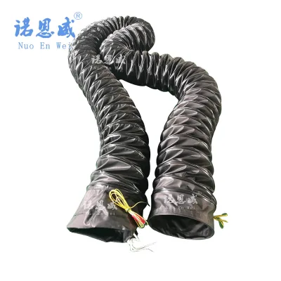 16 Inch 400mm Quality Tarpaulin Quiet Explosion-proof Flexible Duct Underground Fire Exhaust Explosion-proof Hose