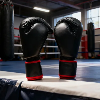 Breathable Boxing Training Gloves for Fitness Heavy Bag Work Focus Mitts Made from Durable PU Leather