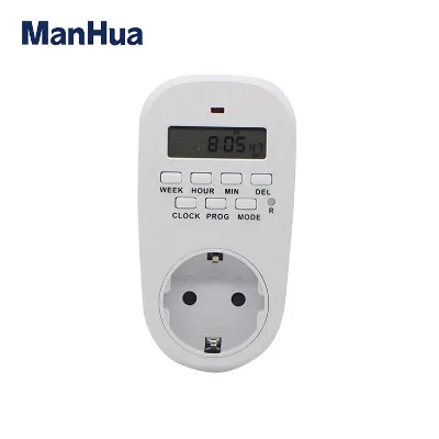 ManHua TG-14EL China Supplier Low Price High Quality German Digital Socket Timer Switch