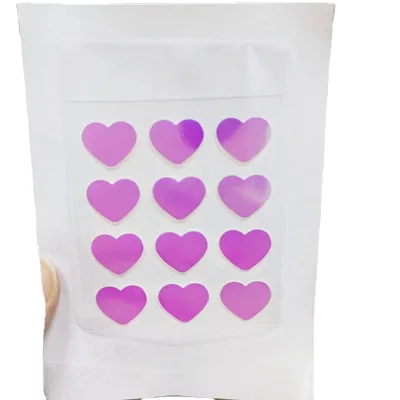 High Quality Pimple Patches Colorful Neon Heart Start Custom Shape Hydrocolloid Ance Patches