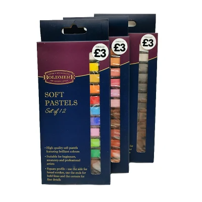 Wholesale 12 Colors Soft Pastel for Student Painting and Drawing
