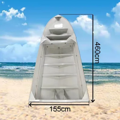 Segmented Foldable Design, 120kg Light Weight, Car Transport Without Trailer Motors 4.6m Momokai 15FT Folding Boat