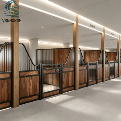 Factory-Direct High-Quality Horse Stalls: Great Value Modern Horse Riding Arena Building Manufacturer Horse Ranch Facility
