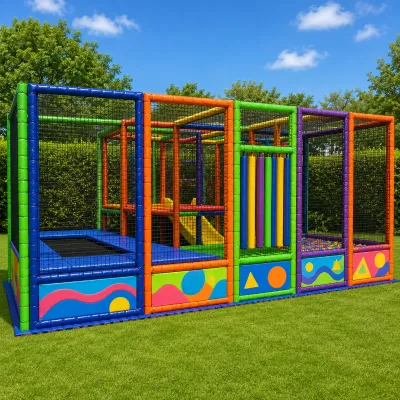 Commercial Grade Indoor Soft Play Climb Slide Ball Pit Set for Kids Daily Entertainment Activity