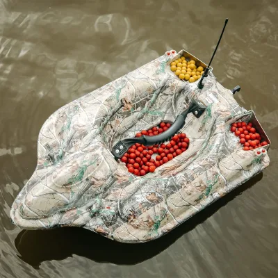 RC Bait Boat with Auto-Opening Hoppers & Durable ABS Engineering Plastic Body | Factory Direct