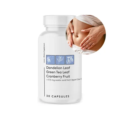 OEM Detox Herbal Weight Control Support Supplement With Dandelion Leaf Natural Water Weight Away Capsules for Women & Men