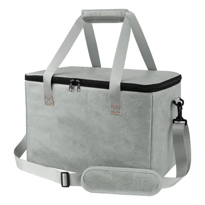 Large Size Various Colors Reusable Insulated Meat Cooler Tyvek Bag Handheld Box for Outdoor High Capacity