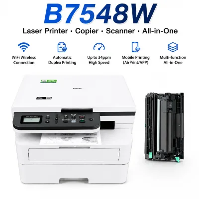 Used for Brother DCP-B7548W Wireless Mono Laser Multifunction Printer Copier Scanner A4 Automatic Duplex Printing Machine