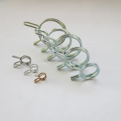 Steel Wire Hose Clip with Torsion Spring Clip, Discounted Price