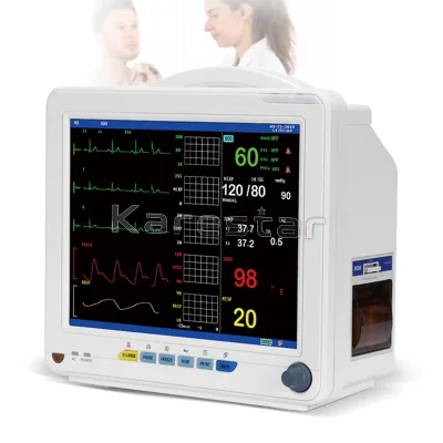 12.1 Inch Hospital Clinic Vital Signs Monitor Medical Equipment ICU Patient Monitor Portable