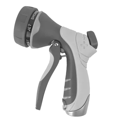 7-Pattern Front-Pull Lever Nozzle Durable Metal Design