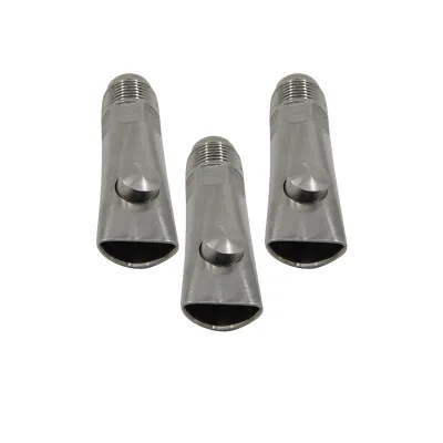 Stainless Steel Water Fountain with a Flat Mouth for Sow Stalls, Designed to Conserve Water on Farms
