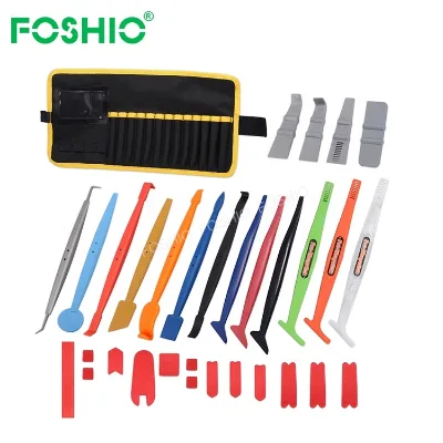 New Products 17PCS Wrapping Tools With Bag Vinyl Wrap Tools
